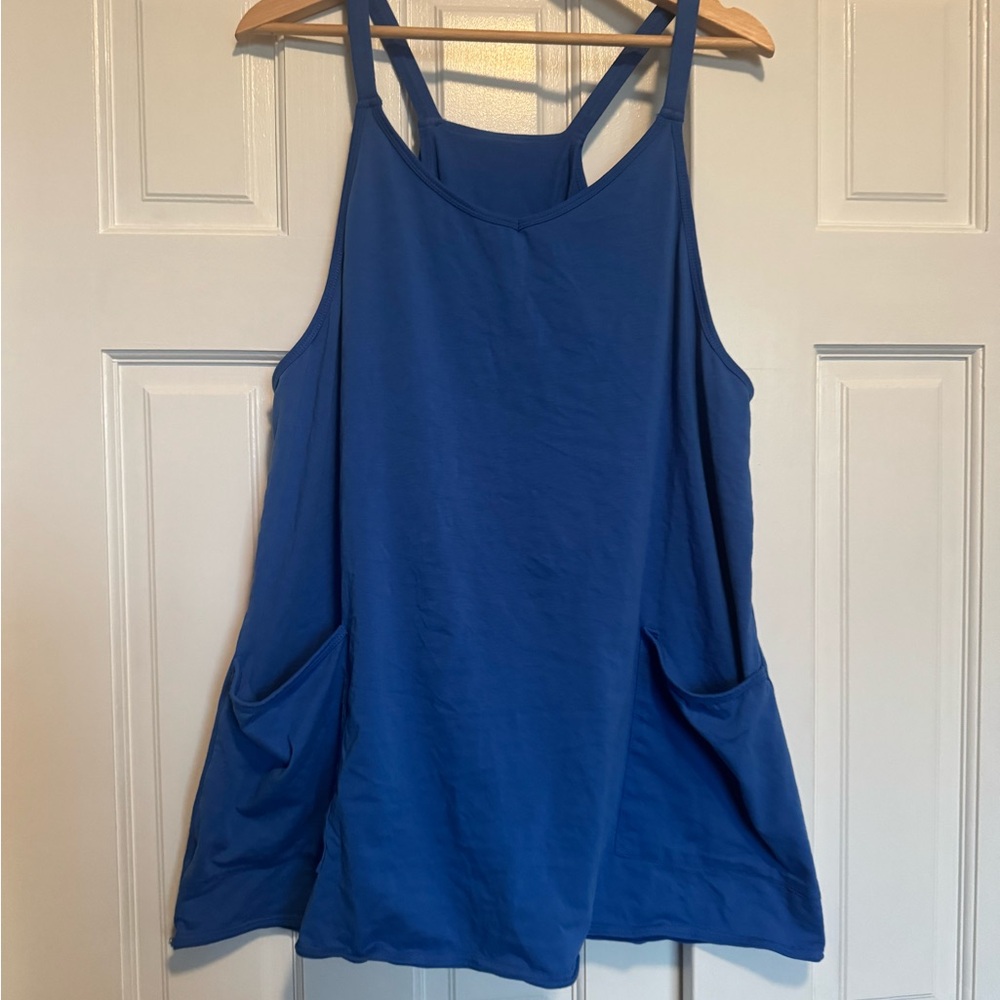 Blue Women's Active Dress Romper Size XL